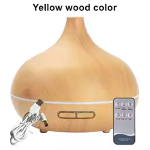 Aroma Diffuser, Essential Oil Diffuser with 7 Color LED Lights & Remote Control, USB Powered Air Humidifier